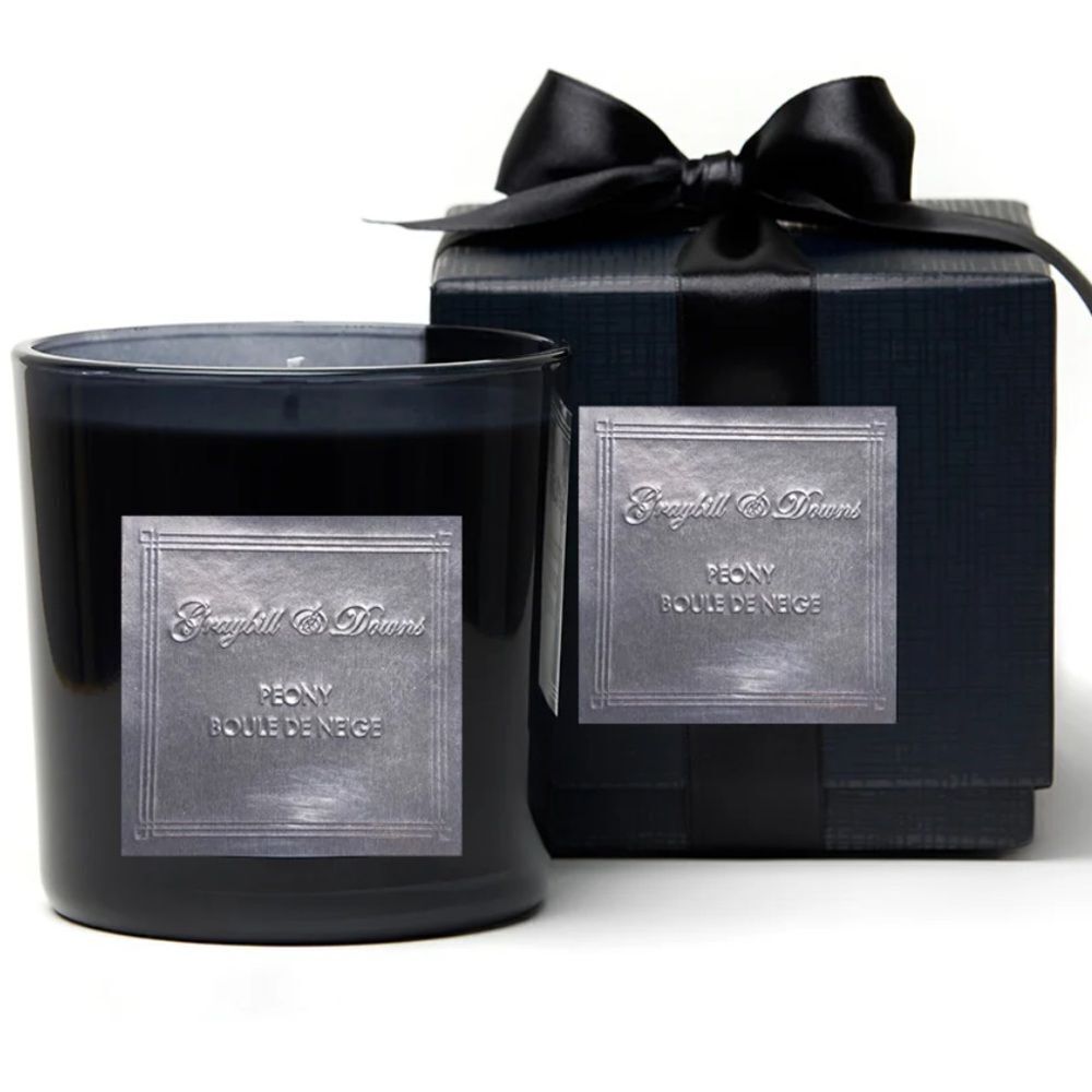 Graybill & Down's PEONY BOULE DE NEIGE "1932" CANDLE NIB Floral Cottagecore